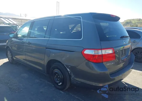 2007 Honda Odyssey Lx из США, поврежденный, VIN 5FNRL38287B138919